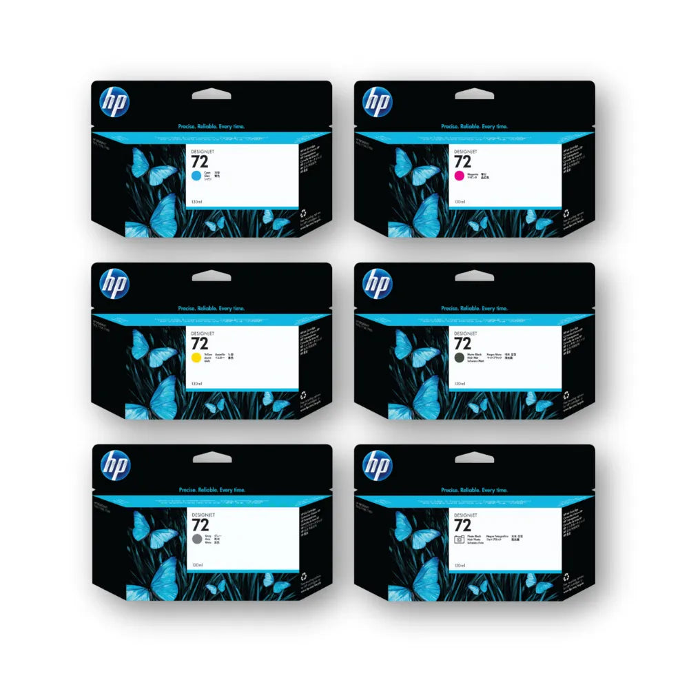 HP 72 ORIGINAL INK SET