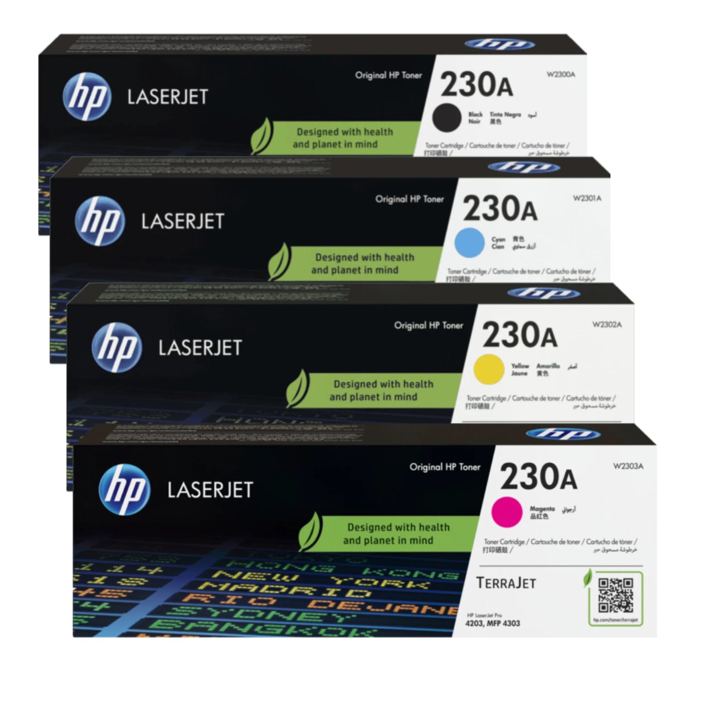 HP Laser Color 230A Original Toners