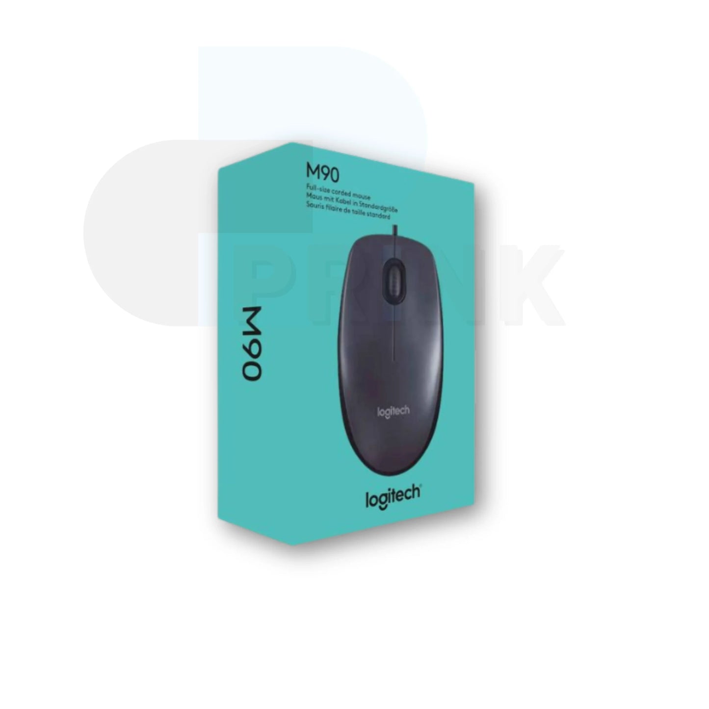 LOGITECH-Mouse-M90-GREY-USB