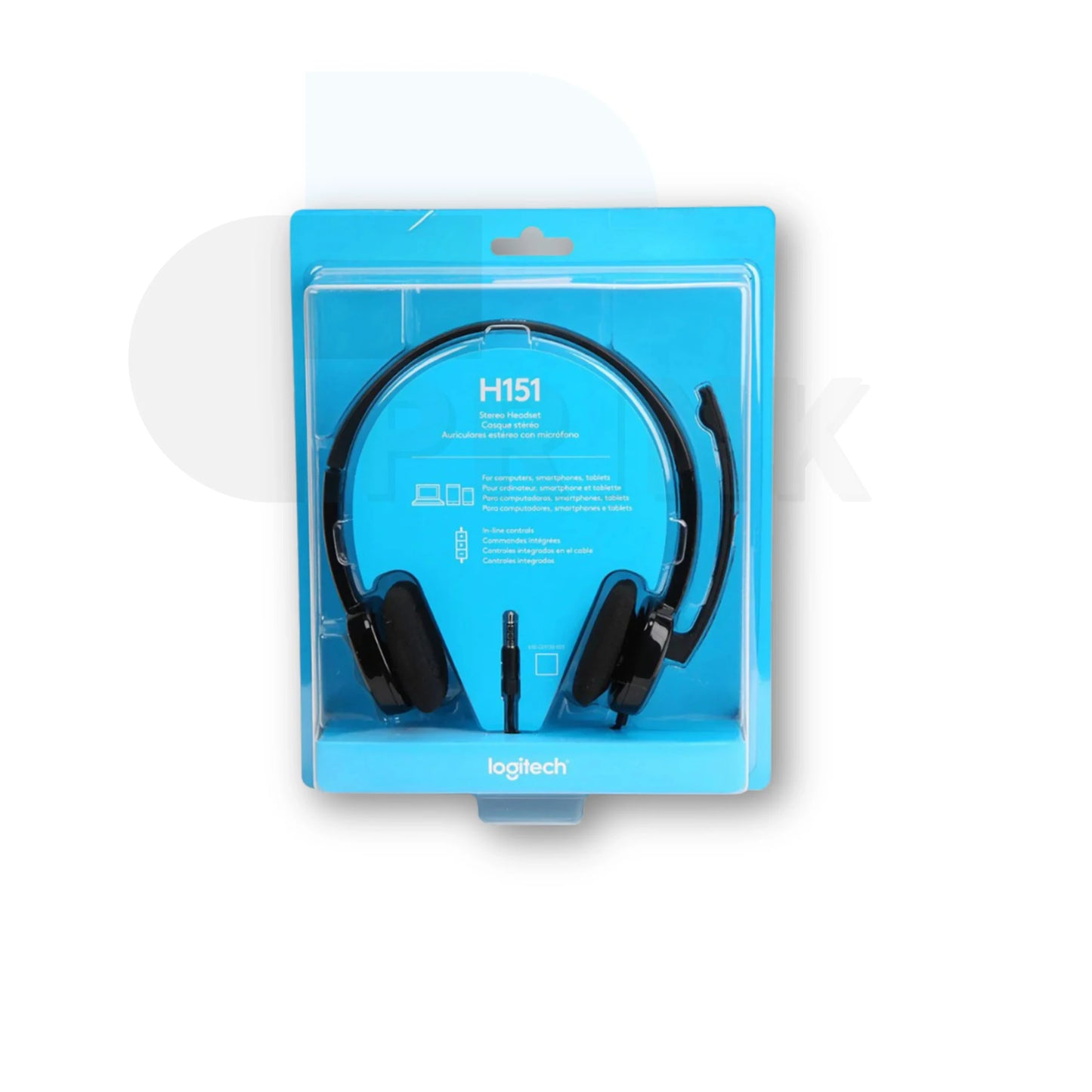 LOGITECH-Stereo-Headset-H151-Wired