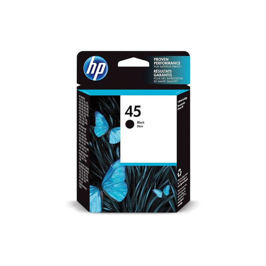 خرطوشة الحبر الأسود الأصلية HP 45 (51645A)