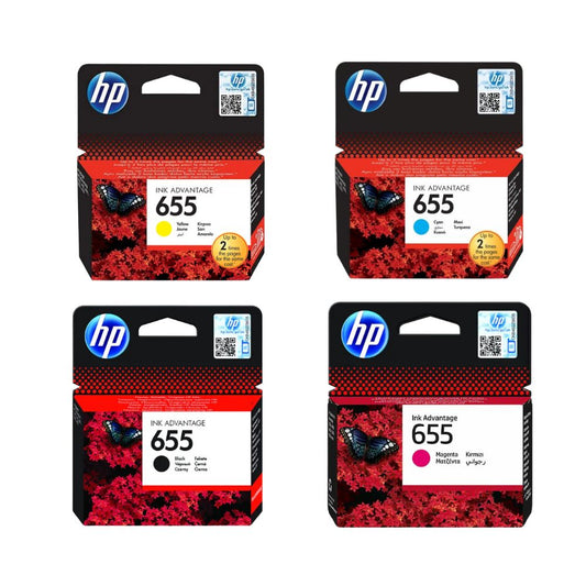 HP 655 ORIGINAL INK SET