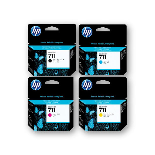 HP 711 ORIGINAL INK SET