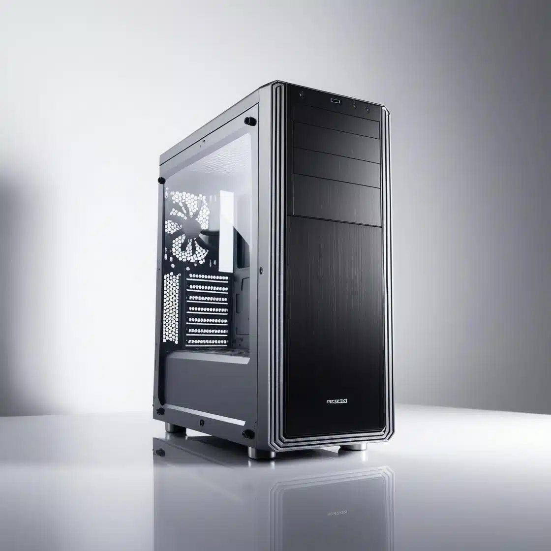 برينك - سوق الاحبار والطابعات 173 One pc case with screen with white background