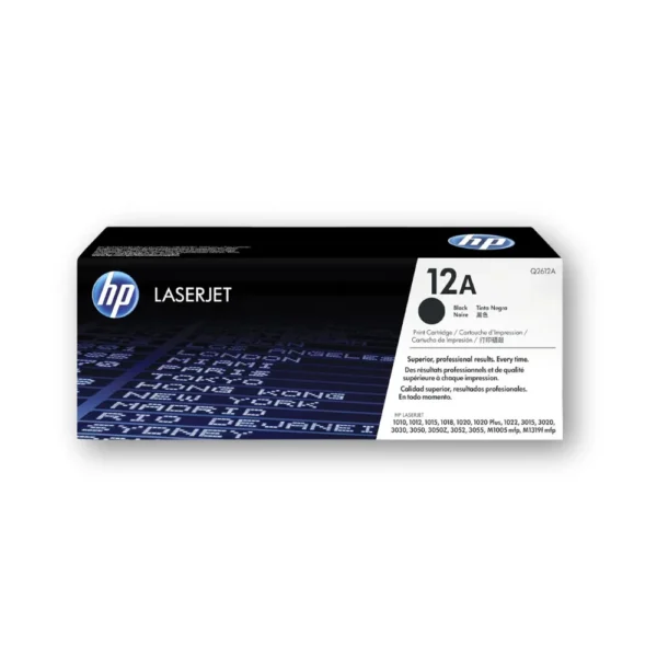 خرطوشة طباعة ليزرجيت أصليه HP 12A ORIGINAL TONER