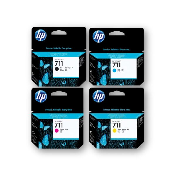 HP 711 ORIGINAL INK SET