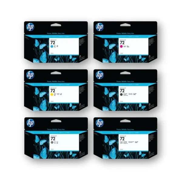 HP 72 ORIGINAL INK SET