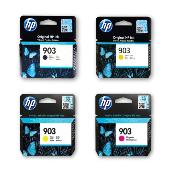 خراطيش طباعة إنك جيت أصليه HP 903 ORIGINAL INK SET