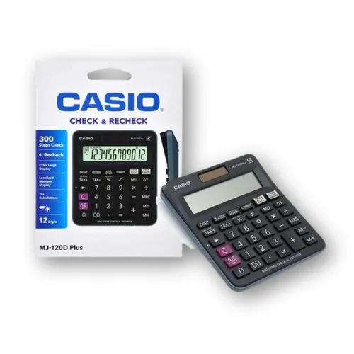 آلة حاسبة D Plus 120-CASIO MJ