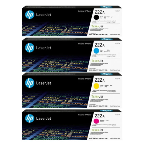 HP Laser Color 222A Original Toners