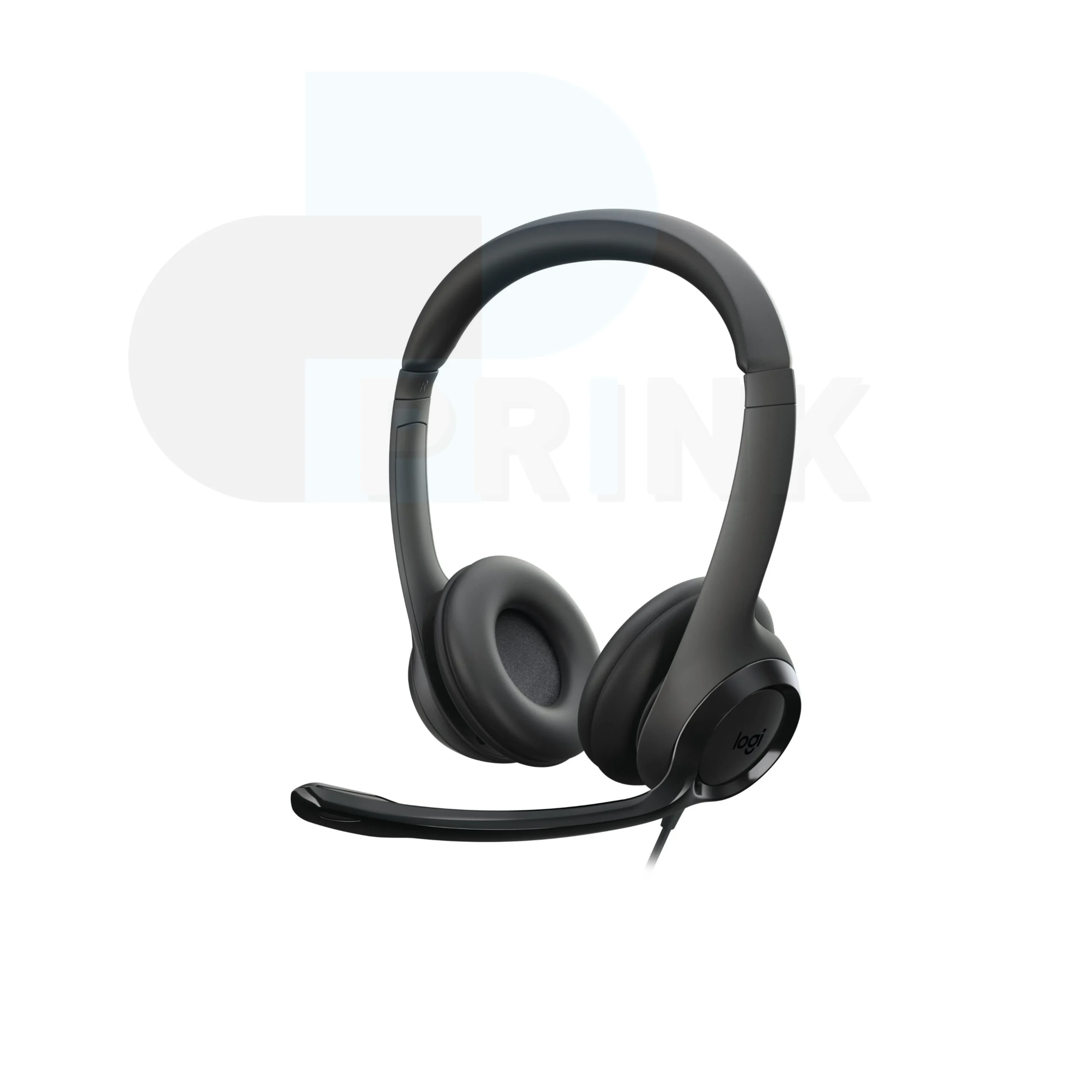 LOGITECH-H390-Black-USB 2 LOGITECH H390 Black USB الصورة 2
