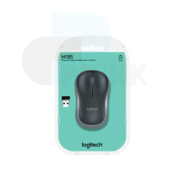 برينك - سوق الاحبار والطابعات 41 LOGITECH Wireless Mouse M185 SWIFT GREY